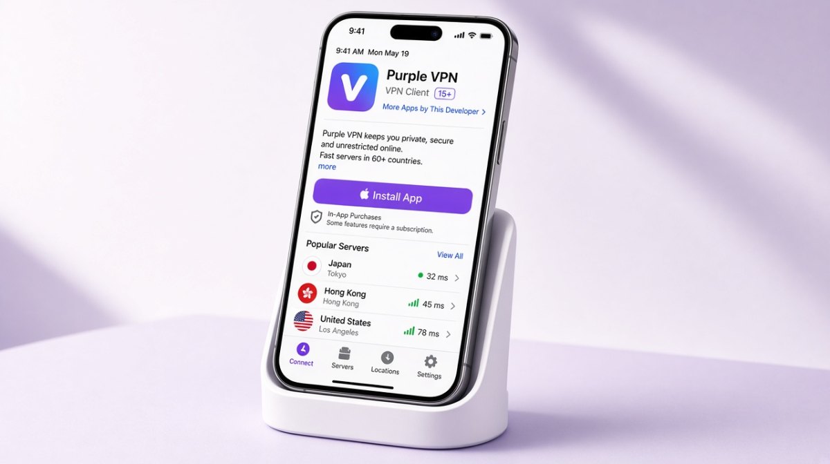 快连 APP 关注与互动界面示意